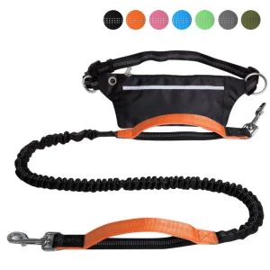 Wholesale Hands Free Dog Leash Manufacturers with Zipper Pouch