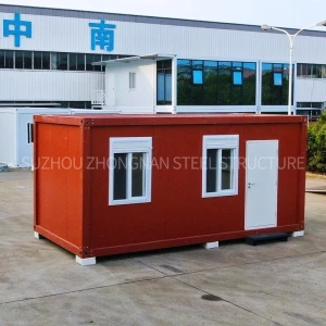 Zhongnan 20ft  luxury mobile modular container house tiny home prefabricated living prefab container house
