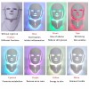 LED Face Mask, 7 Colors Facial Skin Care Mask With Blue & Red Light Skin Mask