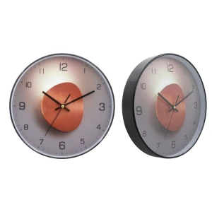 Circular injection molded wall clock