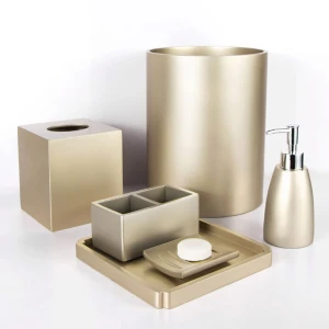 Durable Resin Tray trash bin for Bathroom Guest Room Use