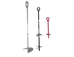 Camping Tents Fixed Plastic Canopy Set Up Earth Anchor﻿
