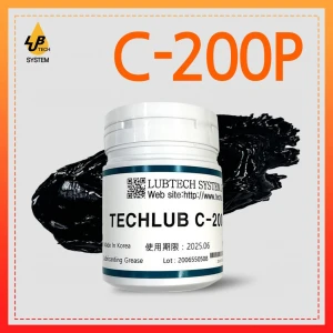 LUBTECHSYSTEM Techlub Cont C200p Conductive Grease Printers Grease 100g Black