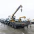 XCMG brand 15 ton telescopic boom crane SQS350-5 self loading truck mounted crane for sale