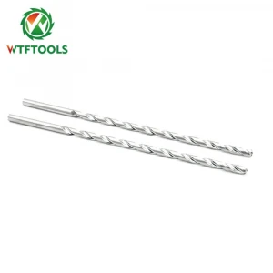 Extra Long Deep Hole Solid Carbide Drill Bits For Hardness Material With Interal Coolant