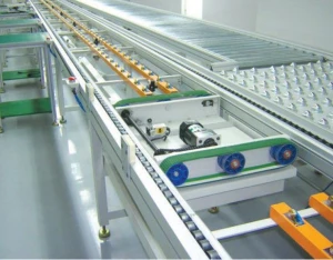 Fax machine assembly line, audio amplifier production line, engine assembly line