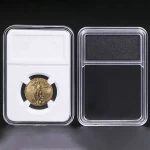 Collection Collectible Coib Display Case Acrylic Coin Holder Capsules Challenge Coin Plastic Case NGC Coin Slab Holder
