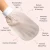 Import raw silk exfoliating gloves body Spa gloves dead skin cell remover bath gloves shower massage scrubber from China
