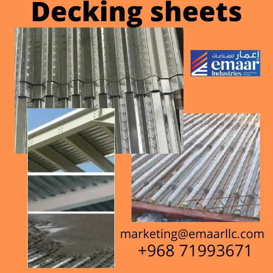 Buy Decking Sheets from emaar industries llc., Oman