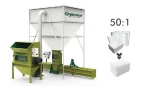 Styrofoam Compactor GREENMAX APOLO C300  for Recycling