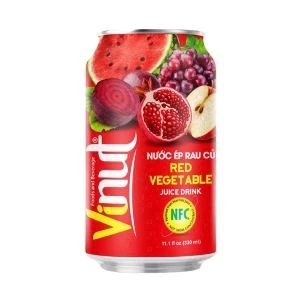 330ml Red Vegetable Juice Drink With NFC VINUT Hot Selling Free Sample, Private Label, Wholesale Suppliers (OEM, ODM)