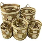 laundry Basket made of Jute (Nature Friendly)