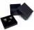 Import Black Jewelry Boxes Velvet Cushion Gift boxes for Necklace, Earring, Bracelet from China