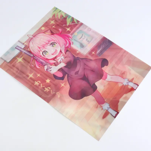 3D Print Changing Pictures 3D Anime Lenticular Posters