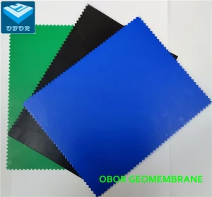 0.2mm/0.5mm/1.0mm/2.0mm/3.0mm/CE/ISO/ASTM Smooth Impermeable Virgin Material HDPE Geomembrane for Agriculture/Dam/Biogas/Fish/Shrimp Farm Manufacturer Price