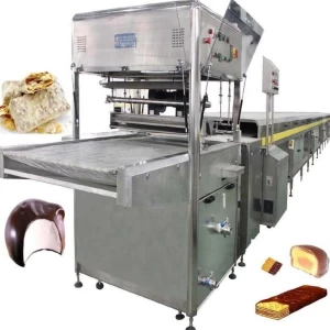SJP400 series chocolate enrobing machine/chocolate coating machine/enrobing line