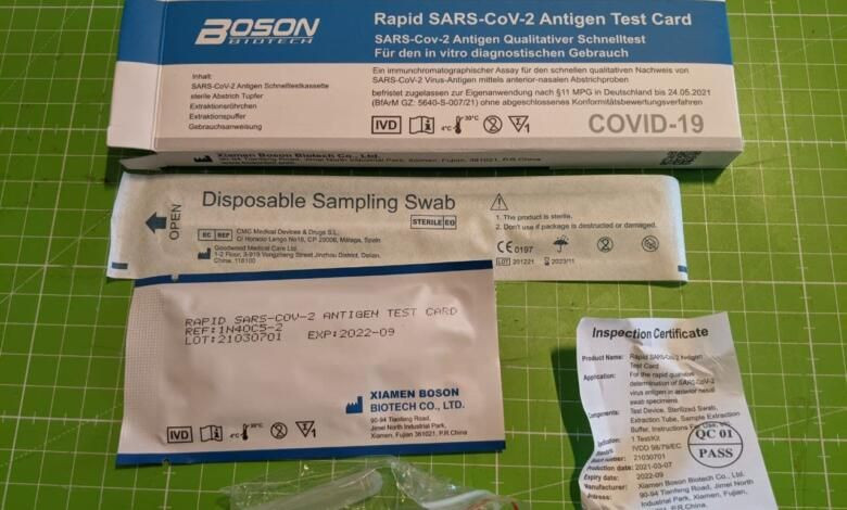 Buy Cheat Boson Test Kit For Sale from Blinky Reinigung, Germany ...