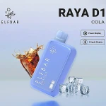 Elf Bar Raya D1 13000 Puffs Cola Premium High Capacity Disposable Vape