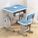 China wholesaler for children's study table and chair set can be raised and lowered study table and chair