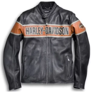 Men’s Victory Lane Leather Jacket Harley Davidson
