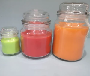 wholesale glass jar candle
