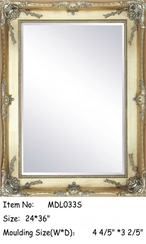wood framed mirror, baroco, antique, royal framed mirror