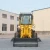 Import 1 ton mini 4wd wheeled backhoe loader for tractor with 3 point hitch attachment 37kw mounted backhoe  for sale from China