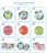 Import 10 inch wholesale restaurant mat design durable plastic melamine plate dinner plate sets from China