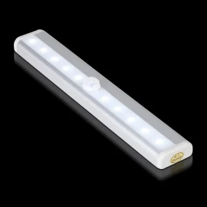 10 LED Portable Wireless Closet Lights Motion Sensor Light for Bar Cabinet Kitchen Wardrobe Night Light