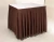 Import 100% Polyester Fancy Banquet Hotel Table Skirt from China