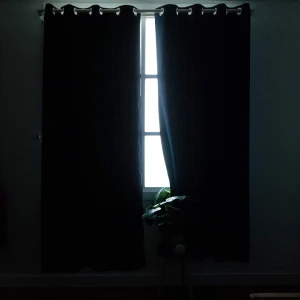100% Polyester Hot Sale Blackout Curtain for Living Room Window Curtain