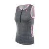 100% Polyester OEM Cycling Jersey/Custom Compression Cycling Wear Sleeveless Triathlon Triathlon Top