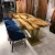 Import 100% Unique Custom Wood Resin Tables for Hotels Bars Restaurants Offices Desks Commercial Use Dining Tables Homes California USA from USA