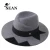 Import 100% Wool Felt Woman and Men Wide Brim Fedora Hats from China