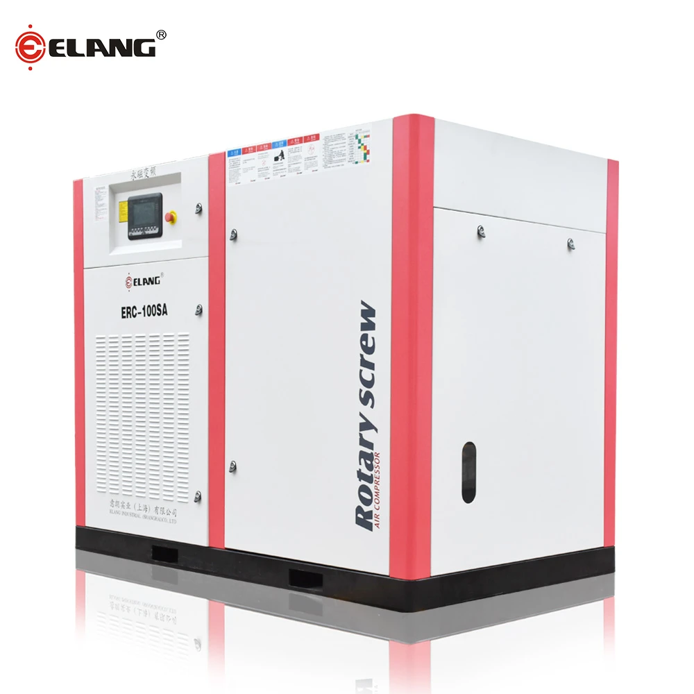 100HP 75KW Soundless Direct Driven Screw Rotary Air Compressor for Metal &amp; Metallurgy Machinery