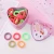 Import 100pcs/set Colorful Nylon Soft Rubber Bands For Girls Ponytail Holder Children Elastic Hair Bands Kids Hair Accessories from China