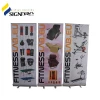 10feet tension fabric pop up display banner stand with counter stand