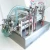 Import 10year Manufacture Cheap Semi Automatic Filling Liquid Chlorine Bleach Packing Machine from China