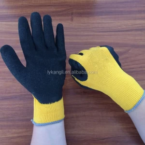 13G latex coated work gloves, rubber coated cotton gloves nitrile coated work gloves,rubber coated work gloves