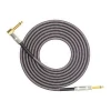 1/4 Inch Cable Guitar Cable 10 Ft Straight to Right Angle 1/4 Inch 6.35mm Plug Bass Keyboard guitar instrument cable