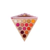 15 color High Pigmented Triangle Private Label Custom Eyeshadow Palette