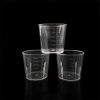 15ml 20ml 30ml 50ml 100ml Measuring Cup PP Plastic Graduated Beaker Transparent for Lab Kitchen Liquids
