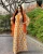 Import 1626MuslimQLO Muslim Ramadan Womens Robe with Jalabiya Printed Side Long plus size abaya muslim dress abaya 2021 muslim from China