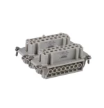 16A 32-pin 500V HE series electrical connector type waterproof  industrial male   power connector with  screw connection