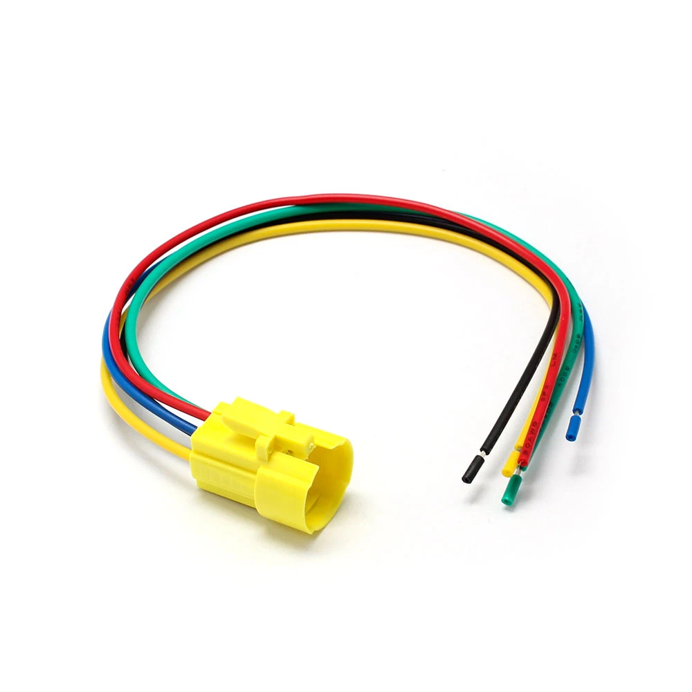 16mm 19mm 22mm 25mm and 30mm push button switches wired harness switch connector customized wire is available pin type