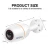 Import 180degree FishEye Lens Outdoor Waterproof 1080P AHD Bullet Security Camera Surveillance Camera with Bracket from China