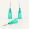 18G 1/2  plastic supporter accurate dispensing needles/plastic syringe needles