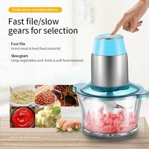 1.8L 300W Promotional Kitchen  Electric Food Chopper and Meat Grinder