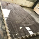 18mm uv coated high gloss melamine paper faced MDF board for indoor decoration