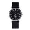 1963 Black Silicone Belt New Fashion Casual Business Couple Watch Roman Digital Watch